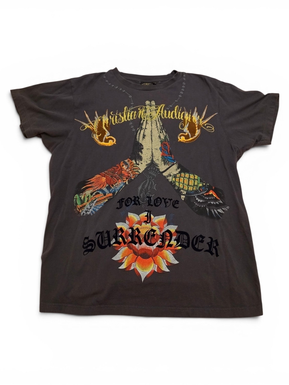 Christian Audigier  Graphic T-Shirt
